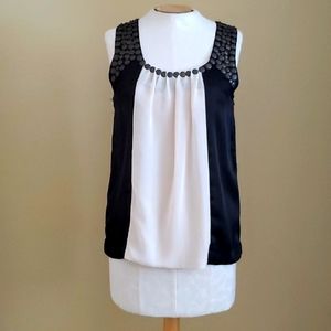 Ark & Co. Sleeveless Accent Top
